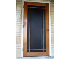 Prairie Style Storm Door – River Forest, IL